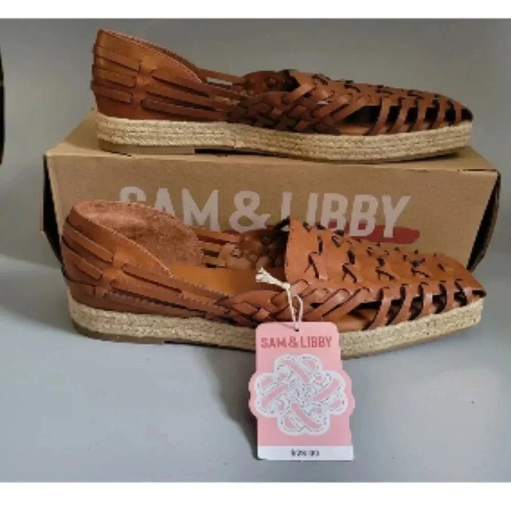 Sam & Libby Women's Asha Espadrille Saddle 11
